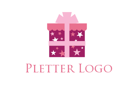stars gift box logo