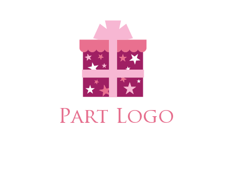 stars gift box logo