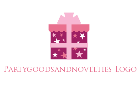 stars gift box logo