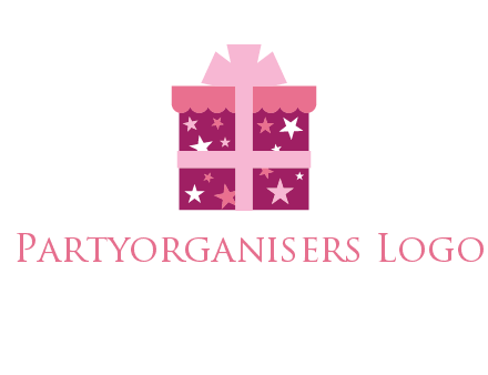 stars gift box logo