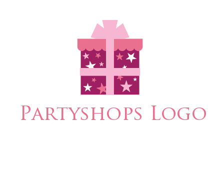 stars gift box logo