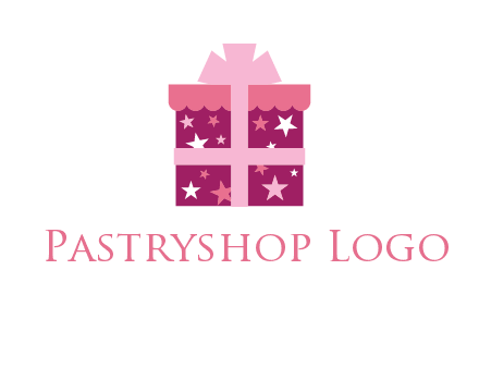 stars gift box logo