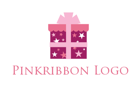 stars gift box logo