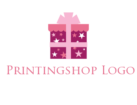 stars gift box logo