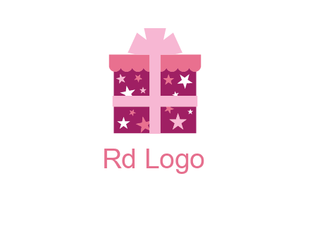 stars gift box logo