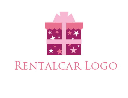 stars gift box logo