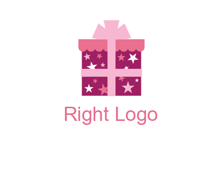 stars gift box logo