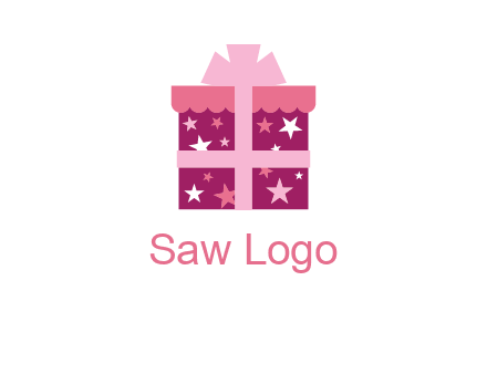 stars gift box logo