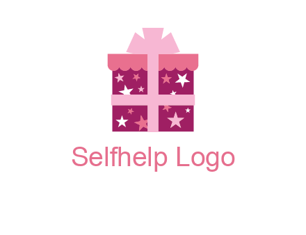 stars gift box logo