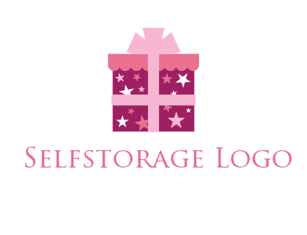 stars gift box logo