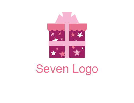 stars gift box logo