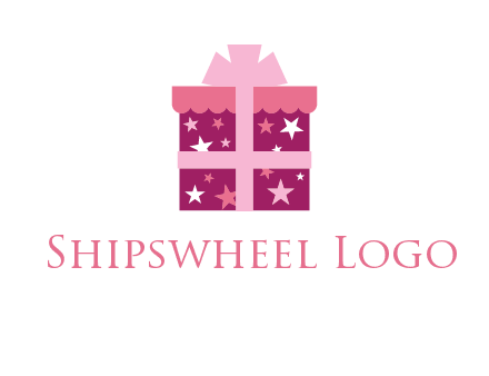 stars gift box logo
