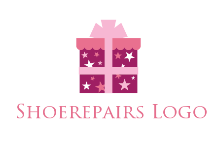 stars gift box logo