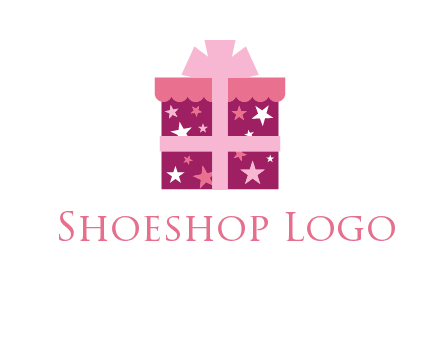 stars gift box logo