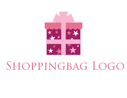 stars gift box logo
