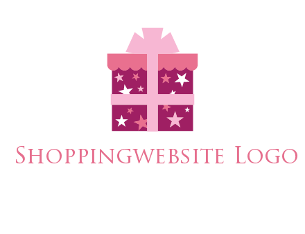 stars gift box logo