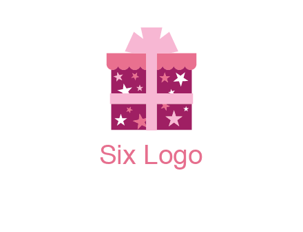 stars gift box logo