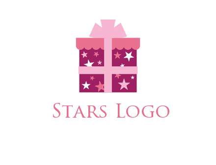 stars gift box logo