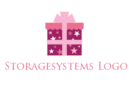 stars gift box logo