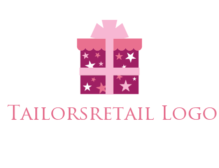 stars gift box logo
