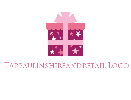 stars gift box logo