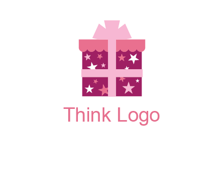 stars gift box logo