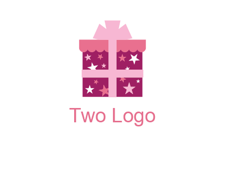 stars gift box logo
