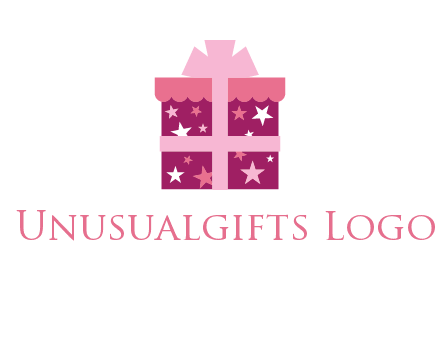 stars gift box logo