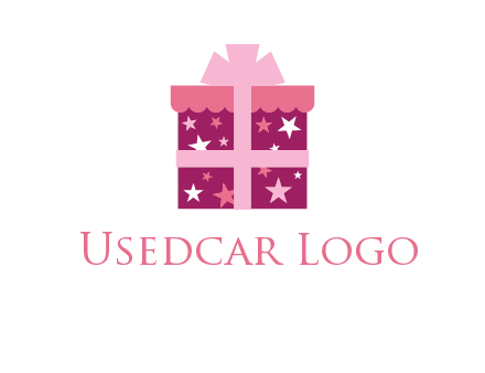 stars gift box logo