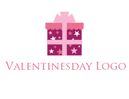 stars gift box logo
