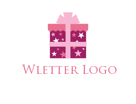 stars gift box logo