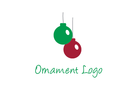 christmas ornaments icon