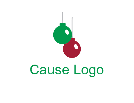 christmas ornaments icon