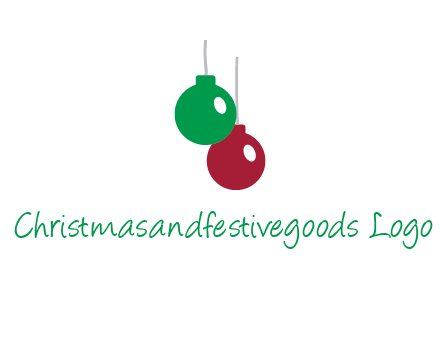 christmas ornaments icon