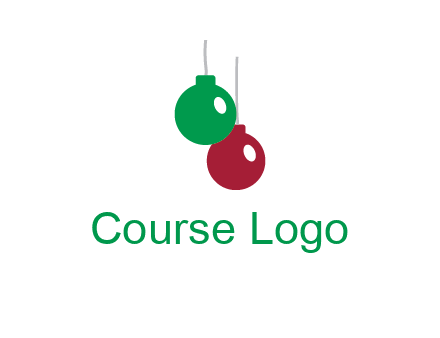 christmas ornaments icon