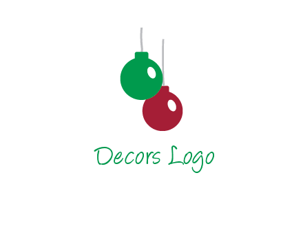 christmas ornaments icon
