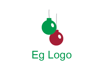 christmas ornaments icon