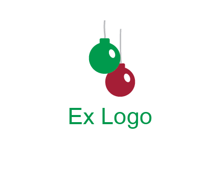 christmas ornaments icon