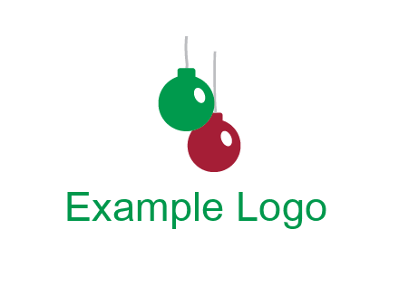 christmas ornaments icon