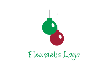 christmas ornaments icon