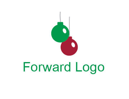 christmas ornaments icon