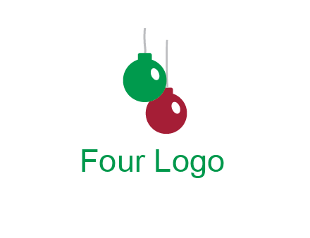 christmas ornaments icon