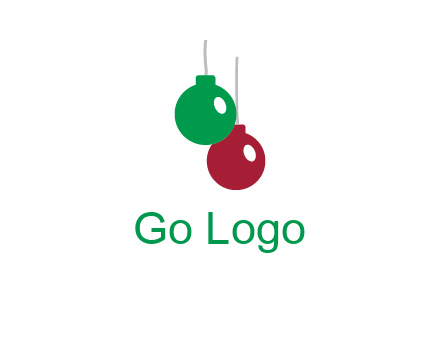 christmas ornaments icon