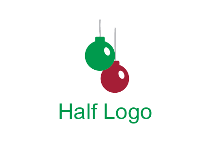 christmas ornaments icon