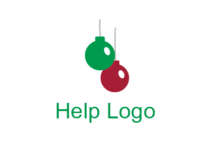christmas ornaments icon