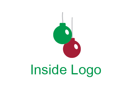 christmas ornaments icon