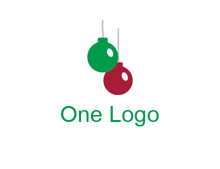christmas ornaments icon