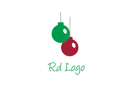 christmas ornaments icon
