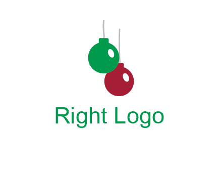 christmas ornaments icon