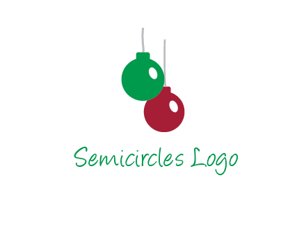 christmas ornaments icon
